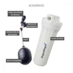 Caixa D`Água De Polietileno Água Limpa 500l Acqualimp